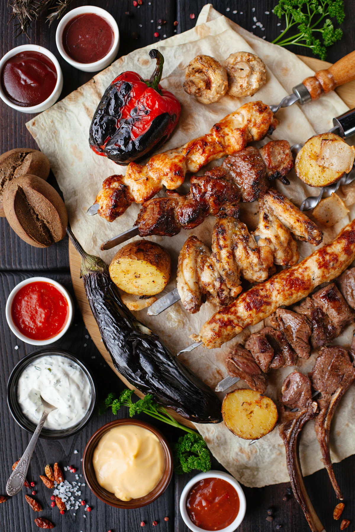 Family Kebab Platter